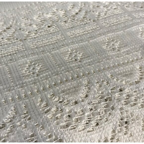 Cow & Sheep Farmhouse Valance Kitchen 78"W x 12"L Lace Curtain Panel - Picture 6 of 7